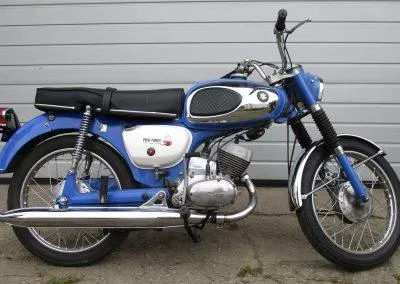 Suzuki B 100 P fra 1966